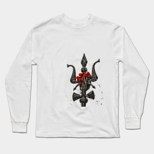 Shiva Trisul Hinduism Long Sleeve T-Shirt